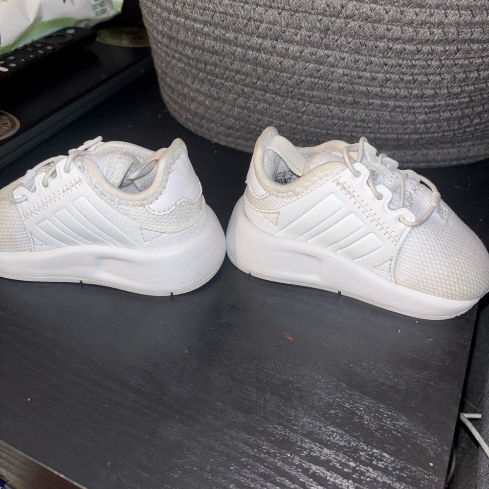 Adidas Kids White Sneakers